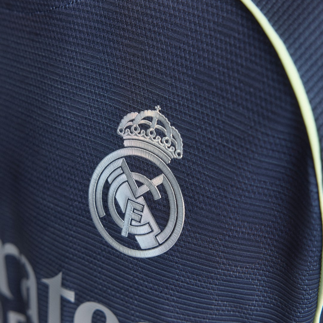 Adidas Real Madrid 25 26 Authentiek Uitshirt met Lange Mouwen