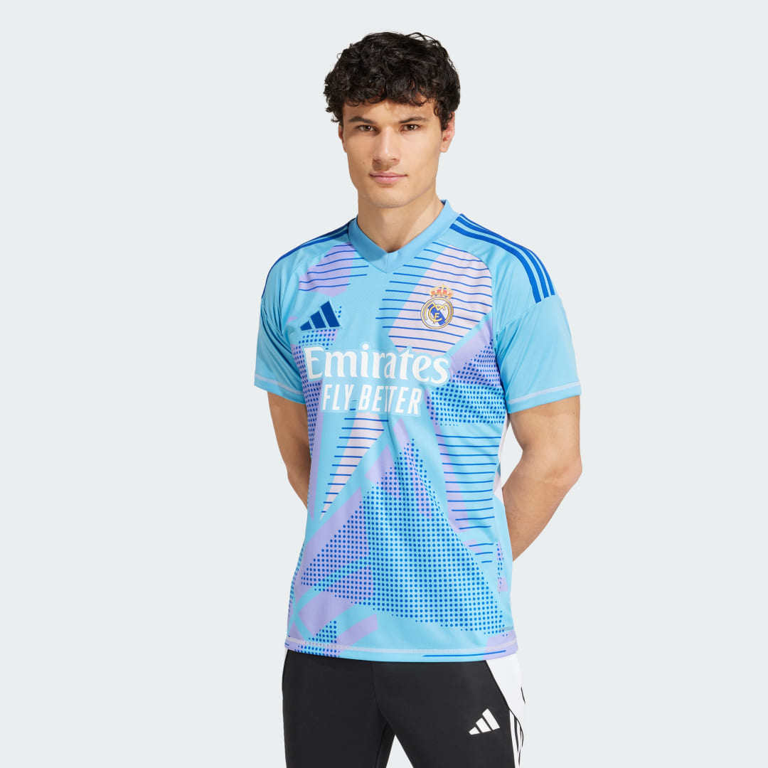 Adidas Real Madrid 24 25 Home Goalkeeper Jersey