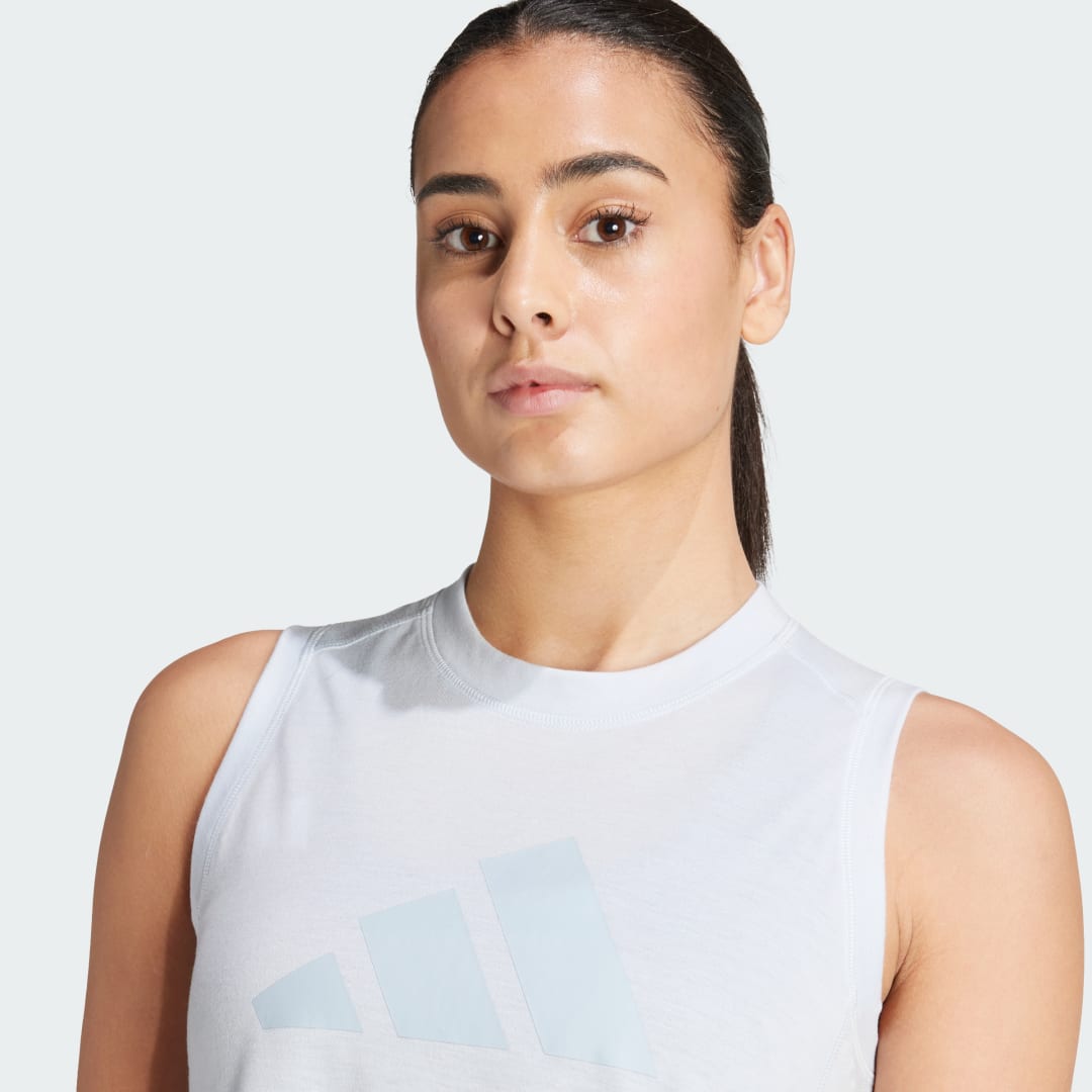 Adidas Train Essentials Big Performance Logo Training Tanktop