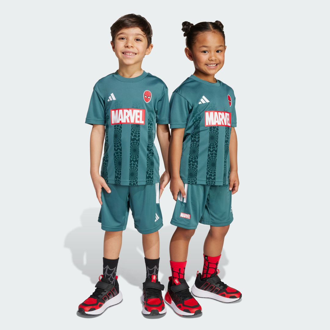 Adidas Marvel Spider- T-shirt Set Kids