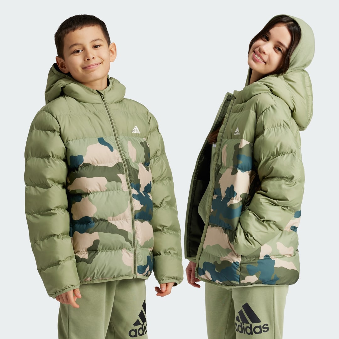 Adidas Synthetisch Donsjack met Print