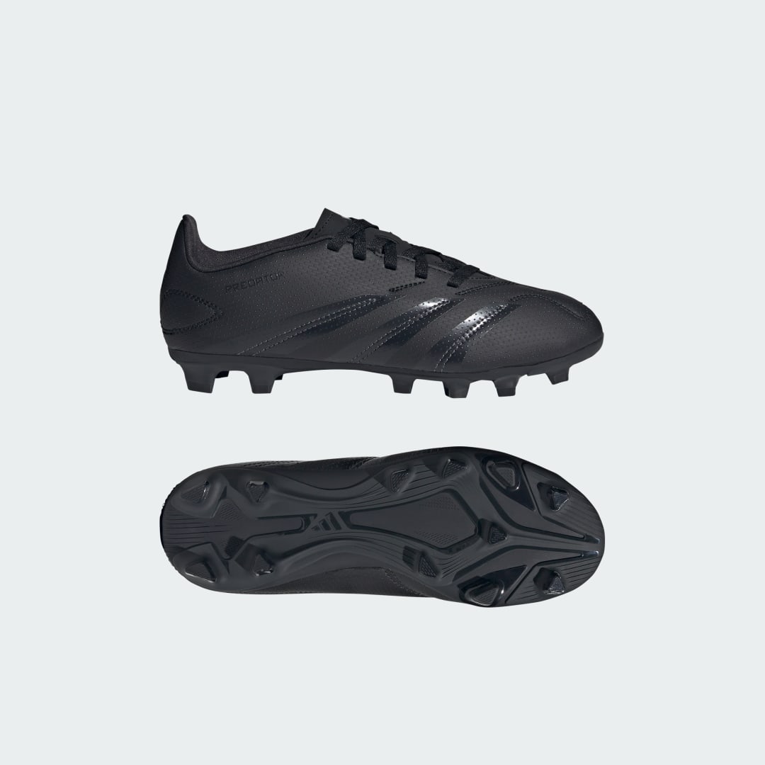 Predator Club L Fxg J, Cblack/Carbon/Cblack, 35,  Fotballsko