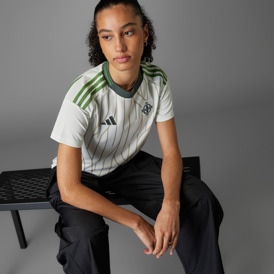Adidas Noord-Ierland 25 (Vrouwenelftal) Uitshirt