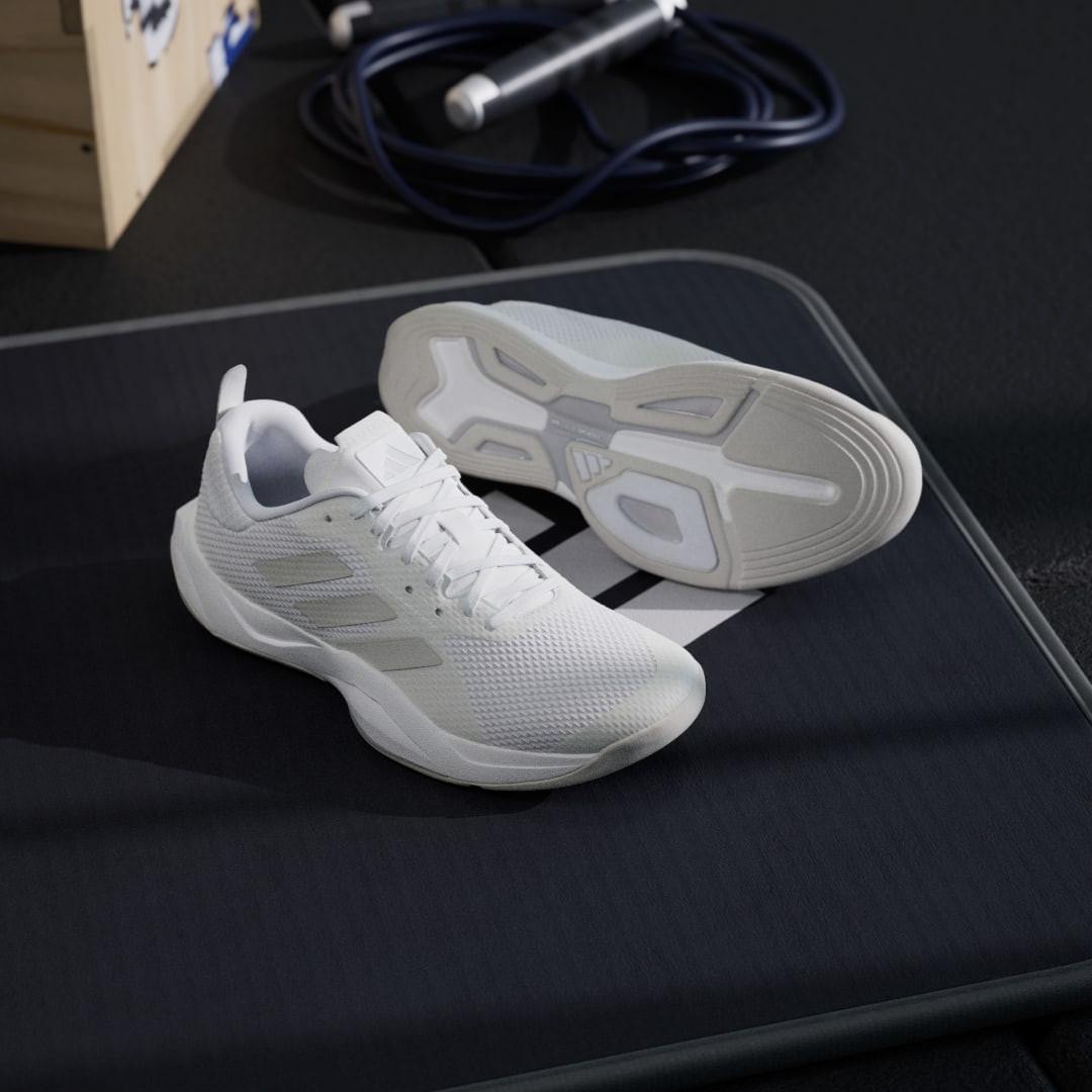 

adidas Tenis Rapidmove Mujer, Blanco/gris one/gris two