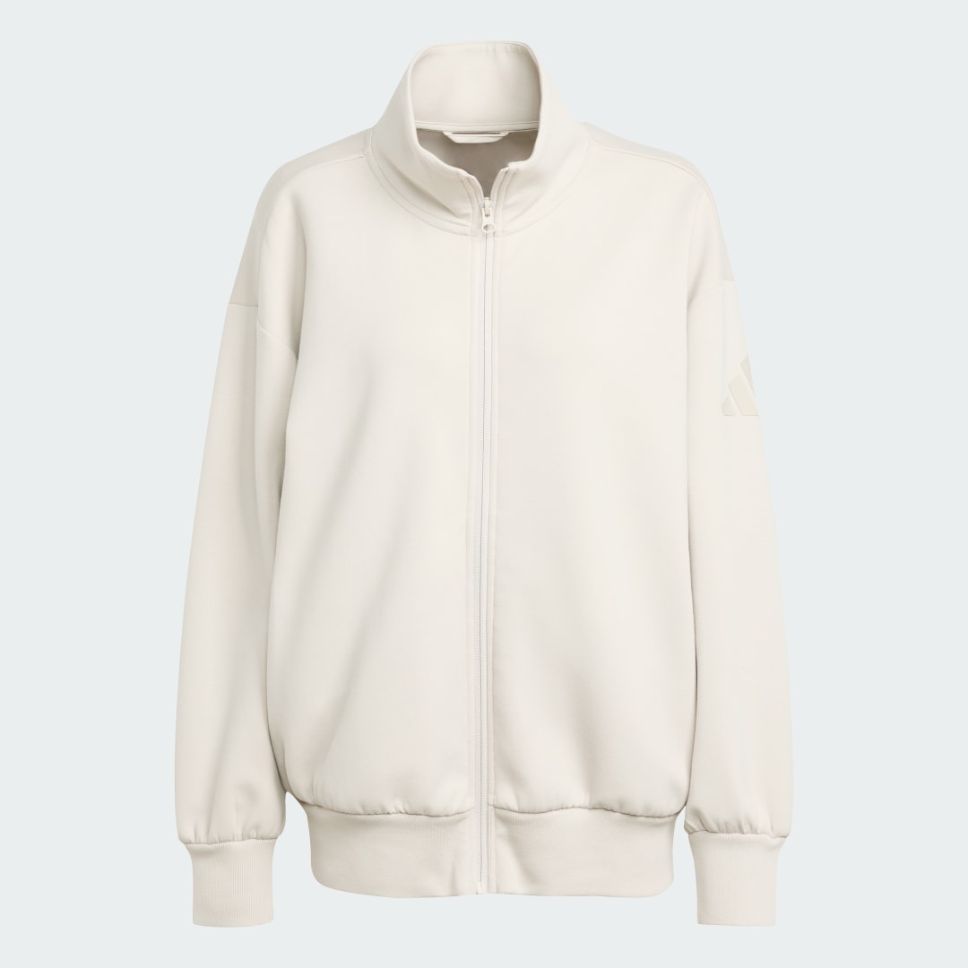 Haut zip intégral ample SZN Soft Lux - vue 4