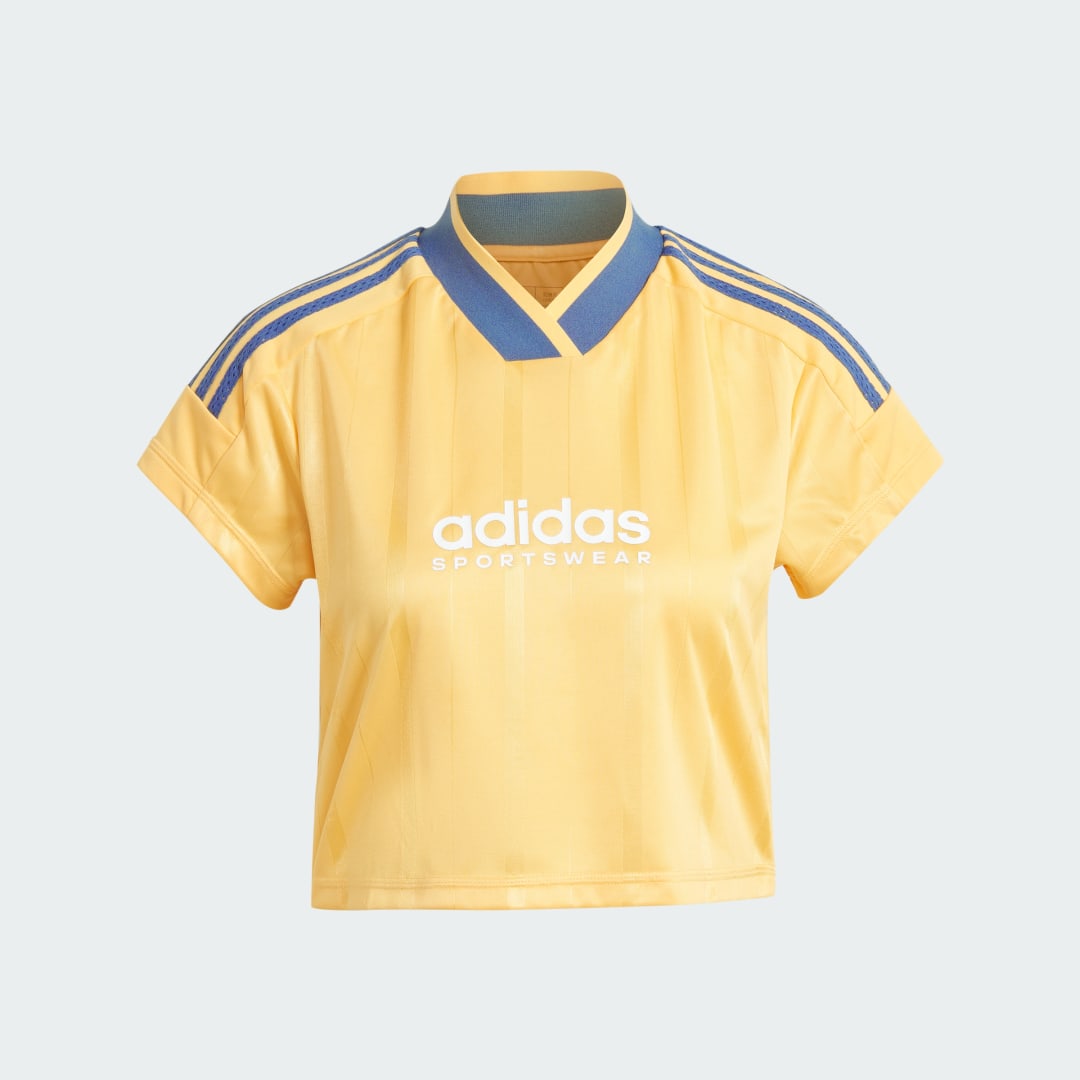 

adidas Playera Corta Tiro Summer Mujer, Semi spark