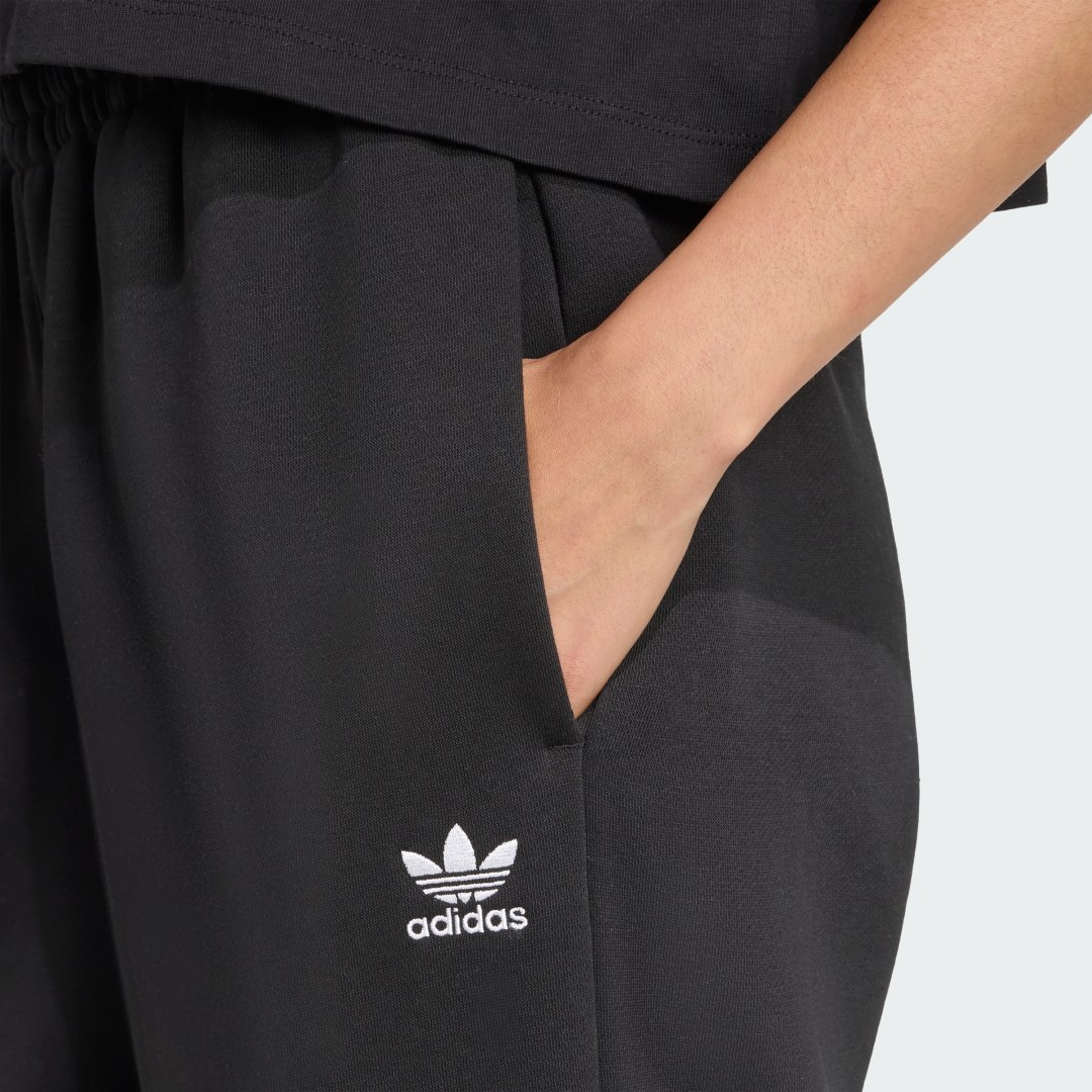 Adidas Essentials Wide Leg Fleece Broek