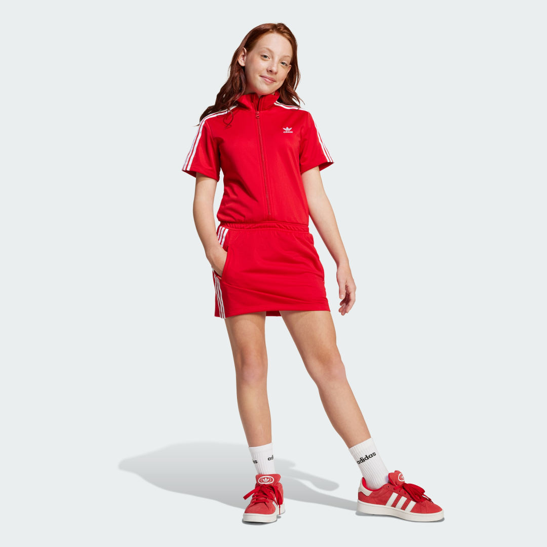 Adidas Originals Shirtjurk FIREBIRD DRESS (1-delig)