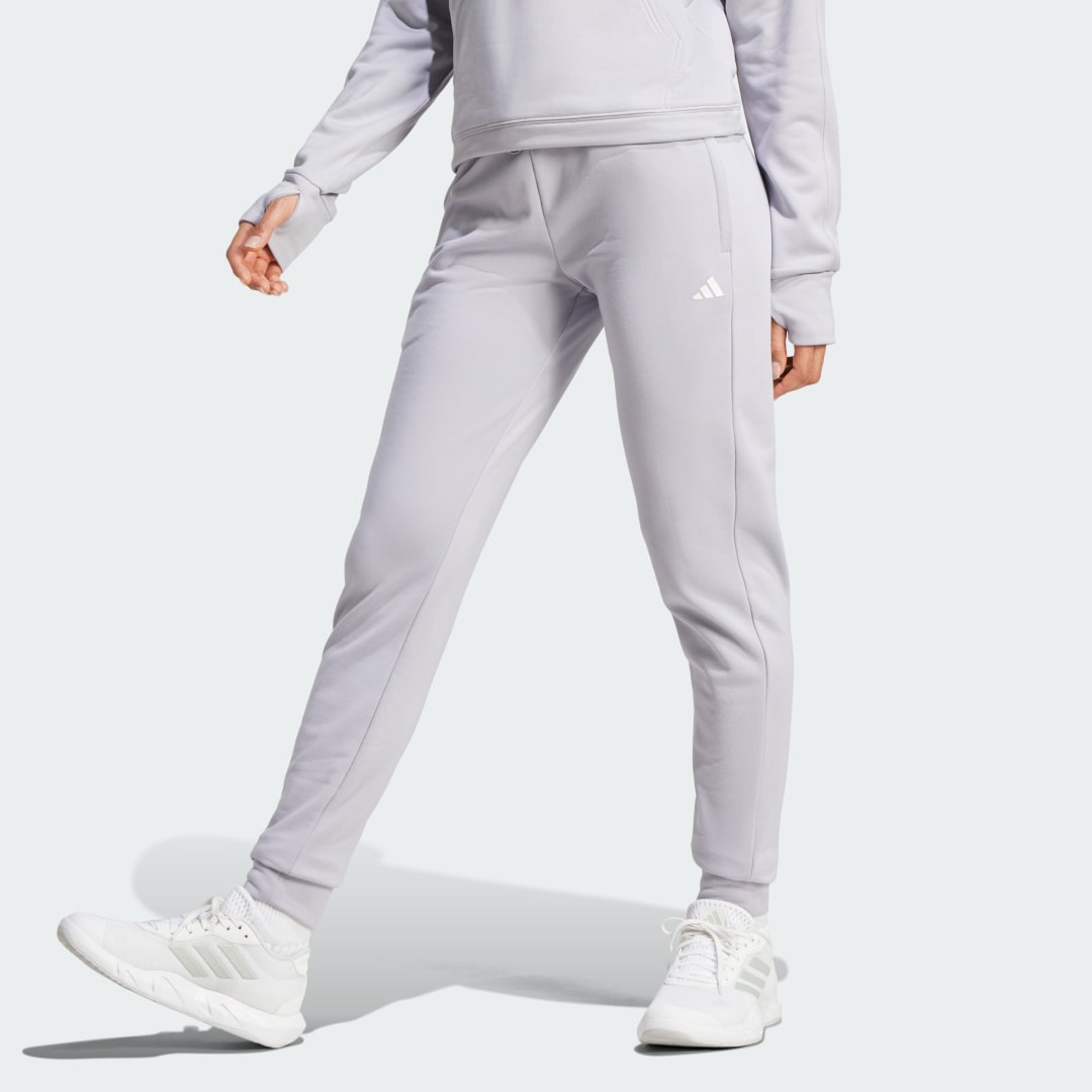 Adidas AEROREADY Game and Go Regular Tapered Fleece Broek