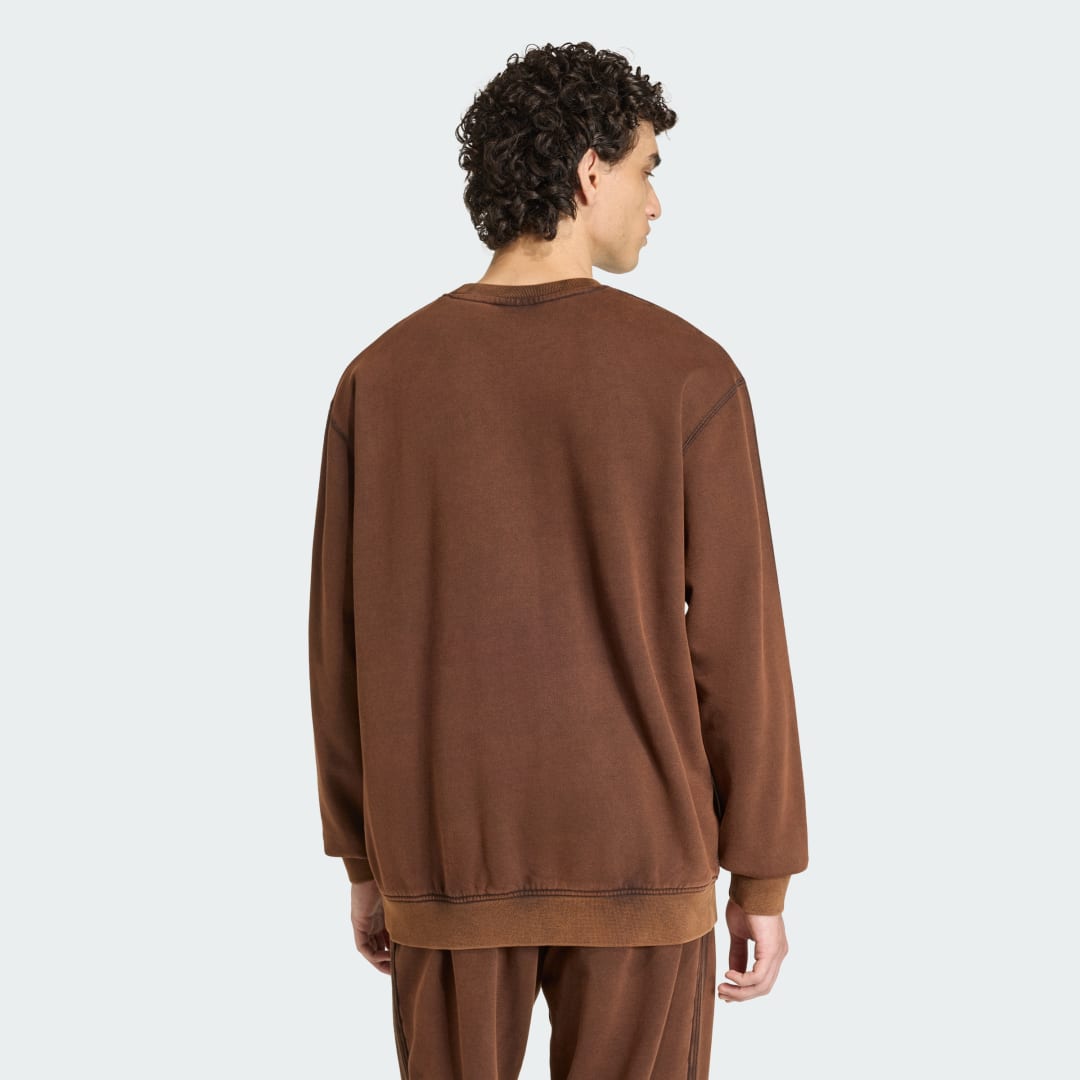 Sweat shirt ras du cou délavé Premium Essentials Retro - vue 6