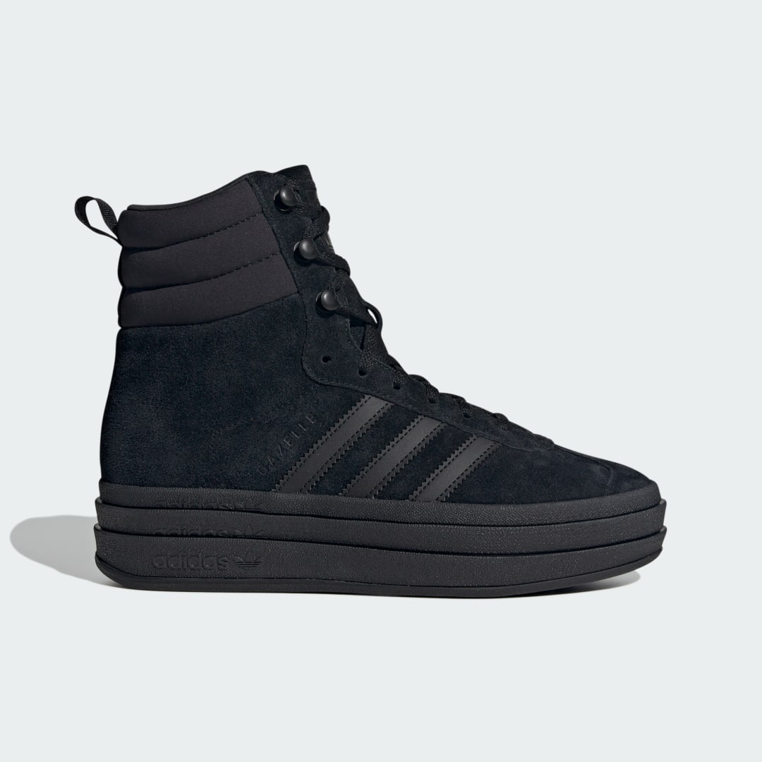 Adidas Originals Gazelle Boot Stijlvol en Comfortabel Black Dames