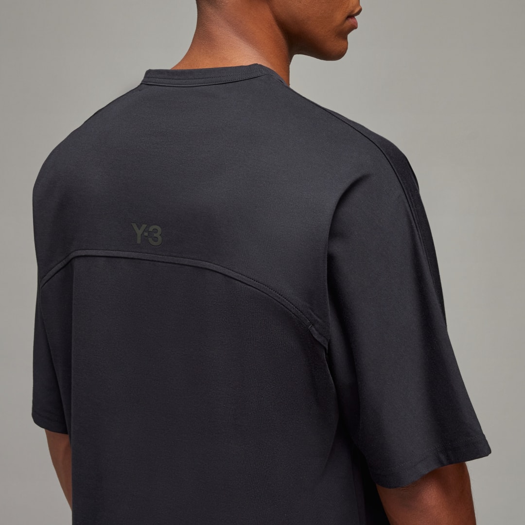 Adidas Y-3 Mesh 3-Stripes T-shirt