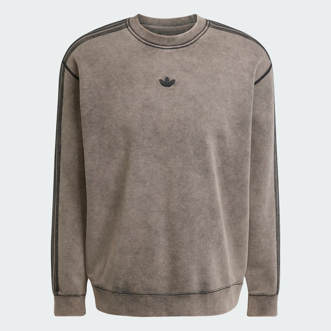 Sweat shirt ras du cou délavé Premium Essentials Retro - vue 4