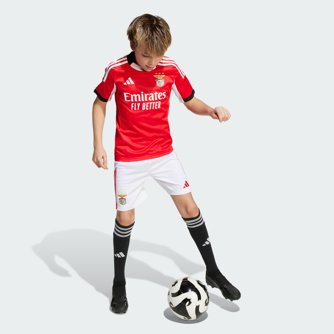 Short Domicile Benfica 2526 Enfants - vue 3