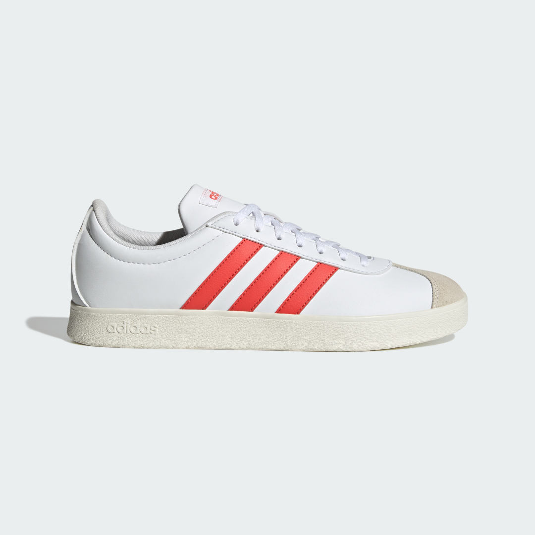 Adidas Vl Court Base Cloud White / Bright Red / Alumina