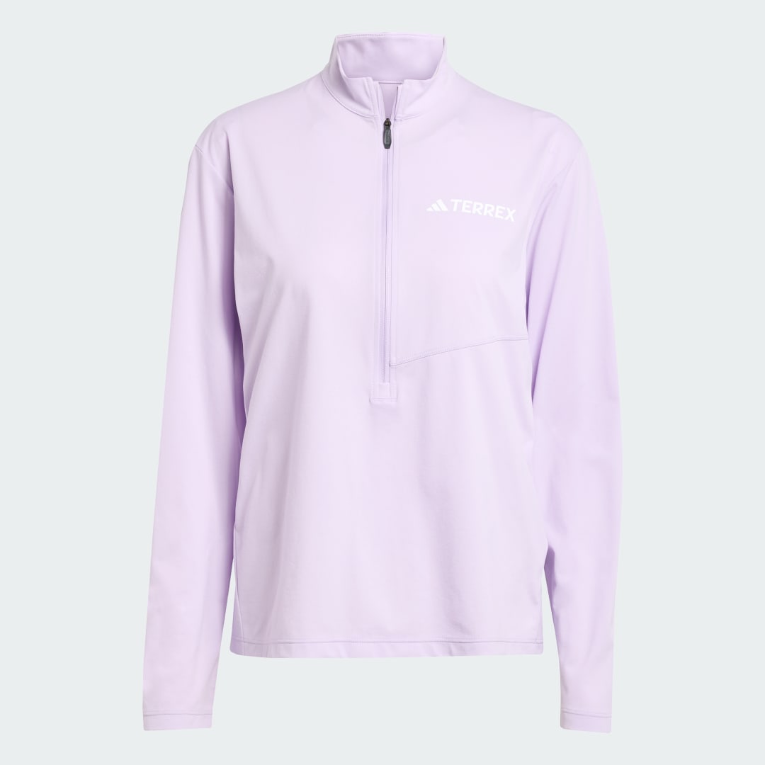 Adidas Terrex Multi Climacool Longsleeve met Halflange Rits