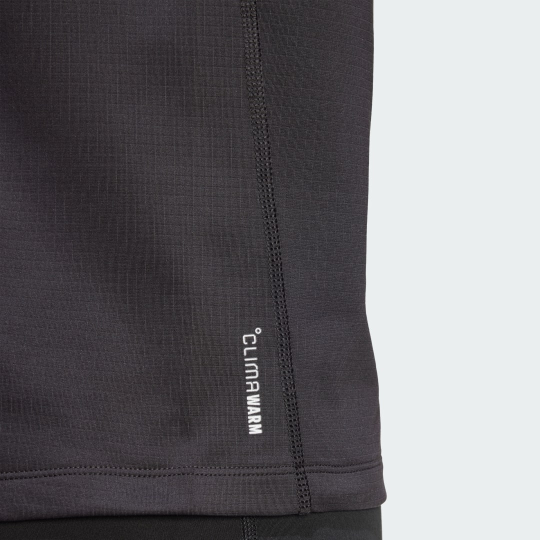 Adidas Own The Run Winterized Hoodie Met Halve Rits