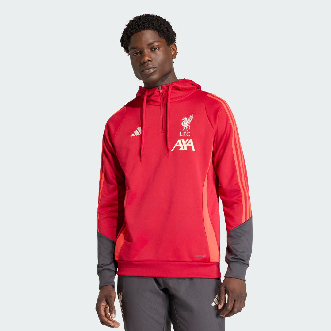 Sweat shirt à capuche d'entraînement Liverpool FC Tiro 25 Competition
