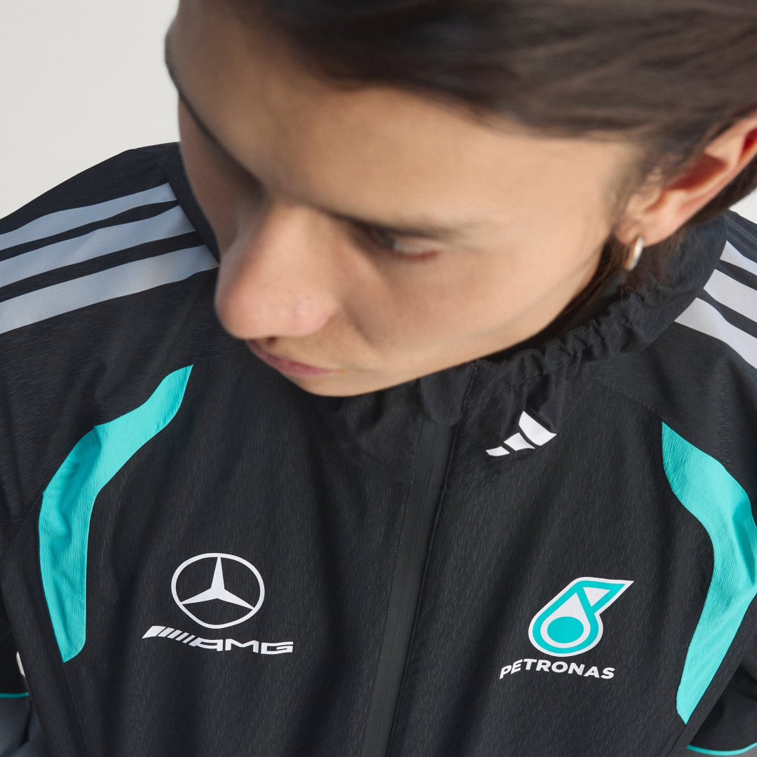 VESTE DE PLUIE MERCEDES AMG PETRONAS FORMULE1 TEAM MECHANICS - vue 3