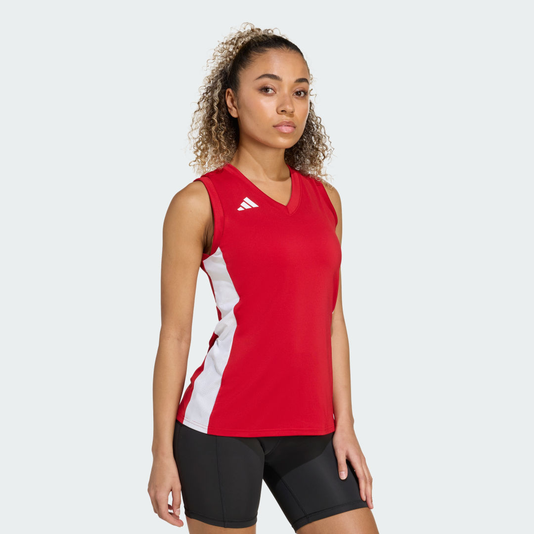 Adidas Quickset Sleeveless Volleybalshirt