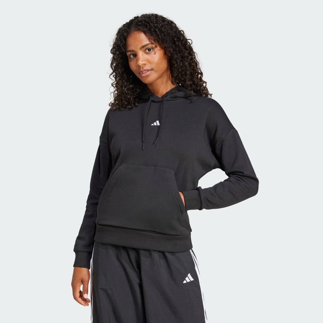 Adidas Essentials Small Logo Feel Cozy Hoodie