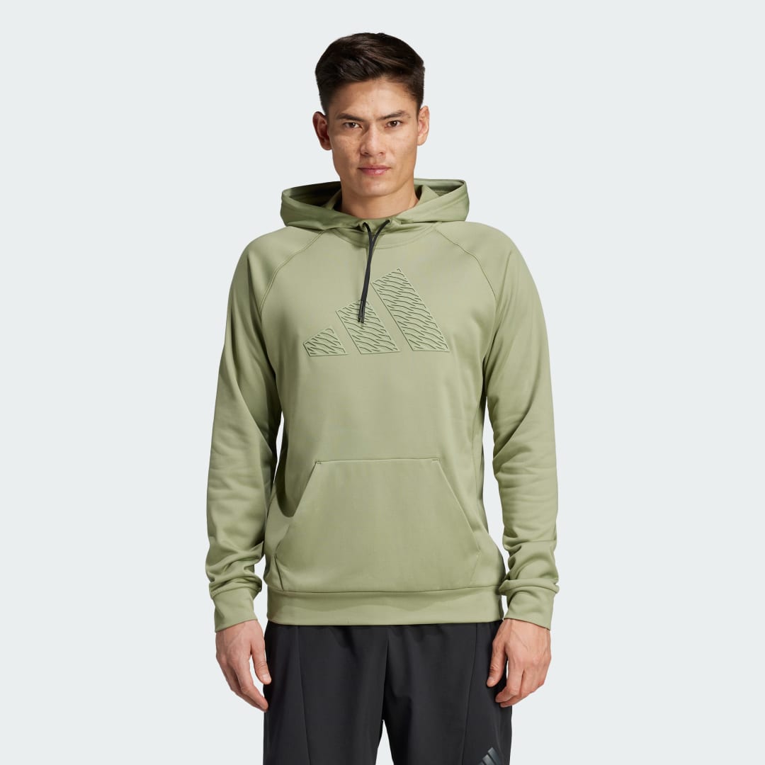 Adidas Game and Go Training Big Logo Hoodie