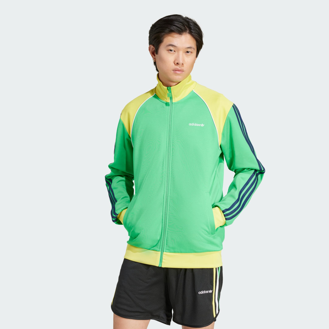Jacket Fz Tracktop Adicolor jaune