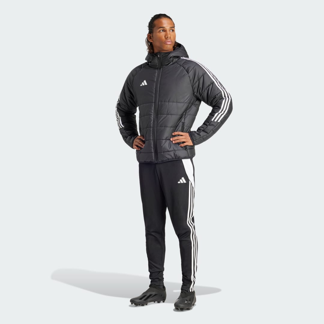 

adidas TIRO24 WINT JKT Hombre, Blanco