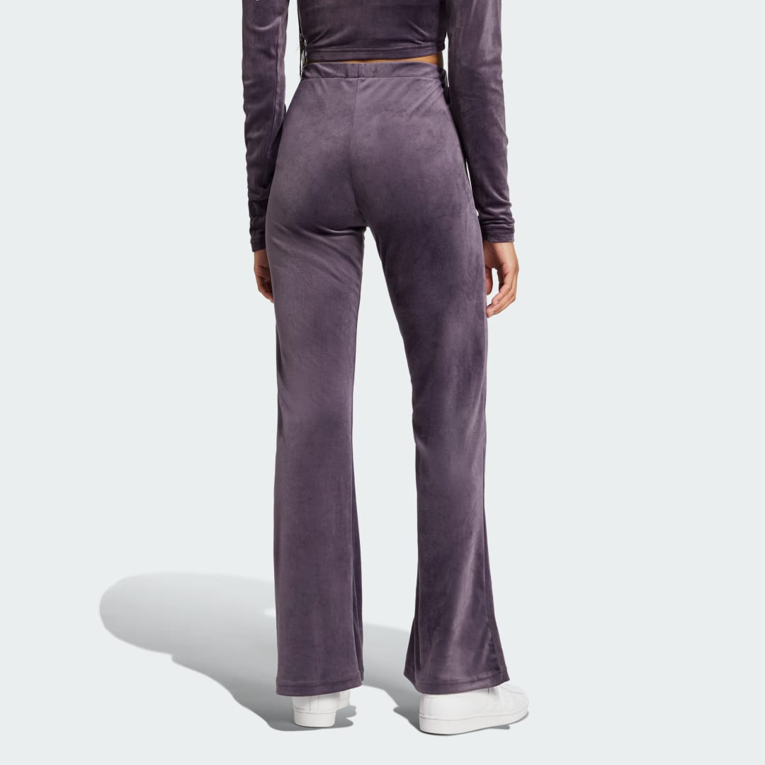 Adidas Velvet Broek met Rhinestone Trefoil