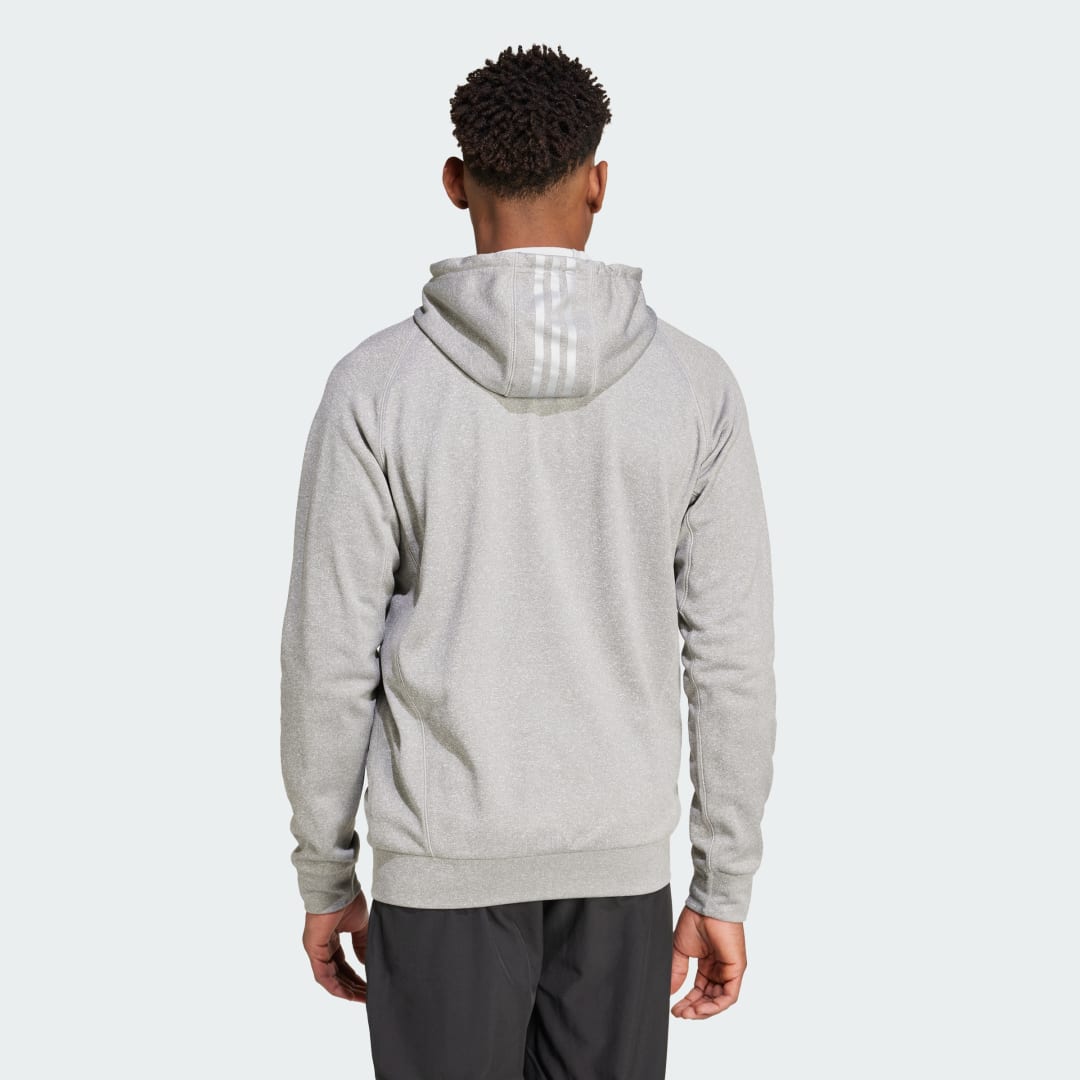 Adidas Game and Go Training Big Logo 3-Stripes Ritshoodie