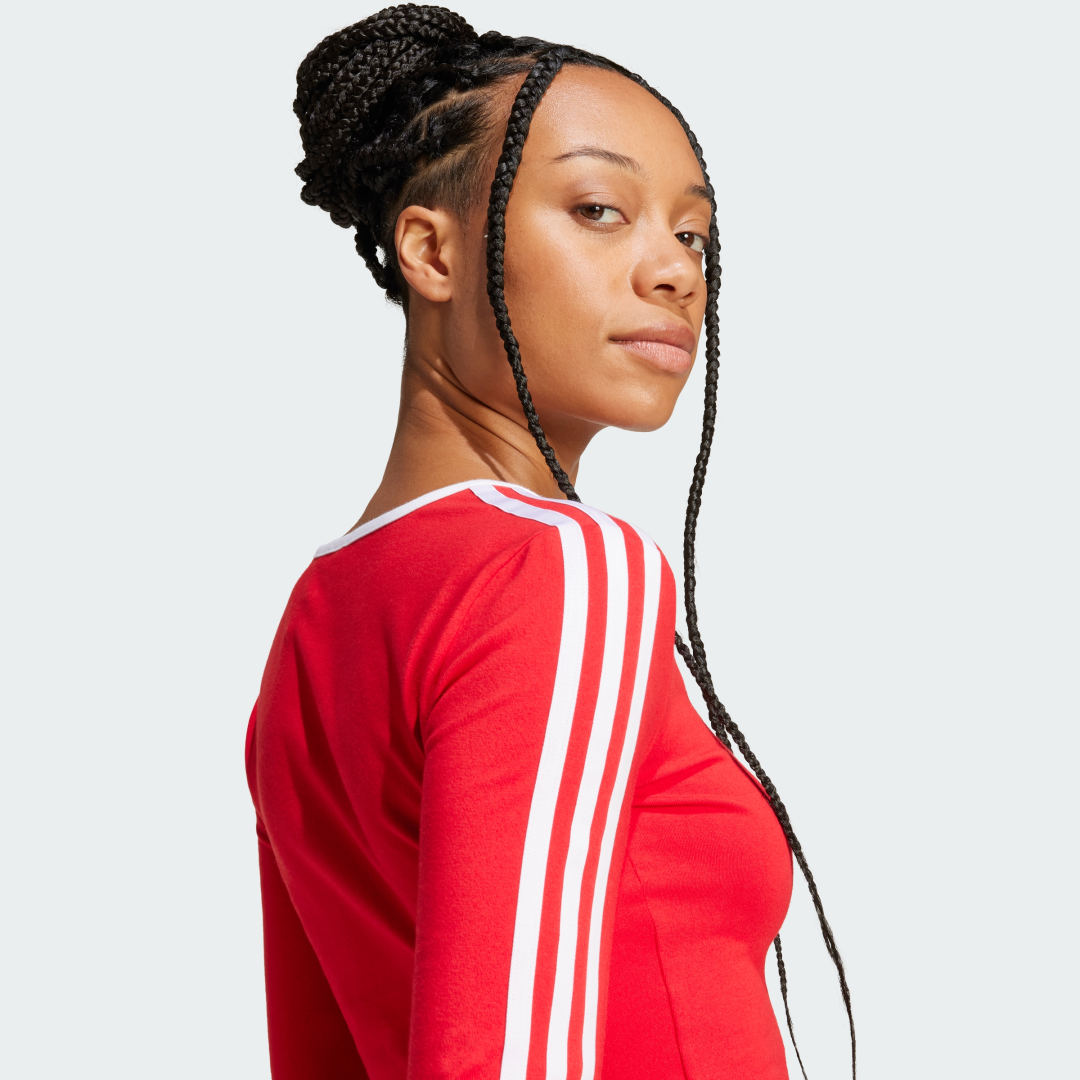 Adidas Adicolor 3-Stripes Crop Longsleeve