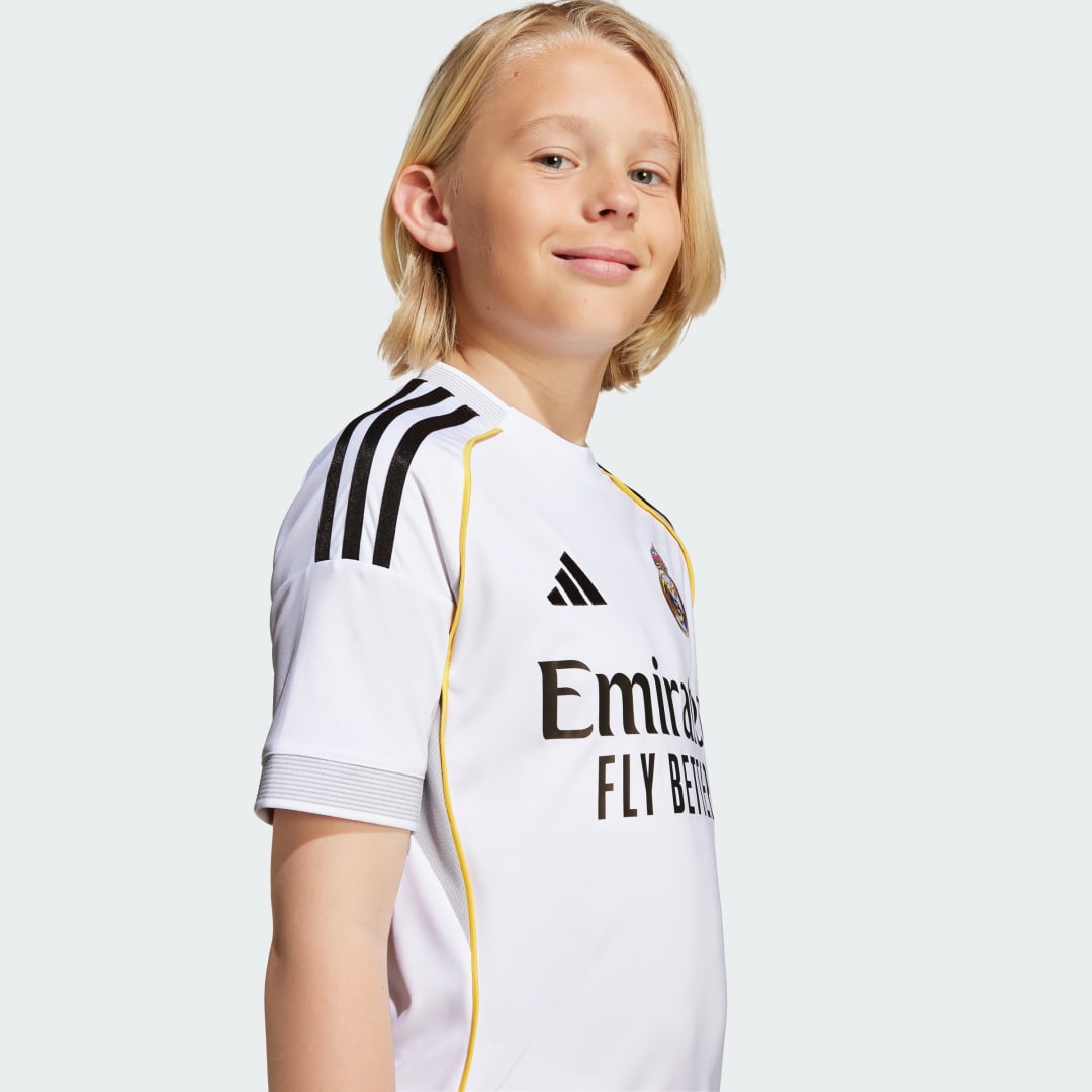 Adidas Real Madrid 25 26 Jeugd Thuistenue Kids