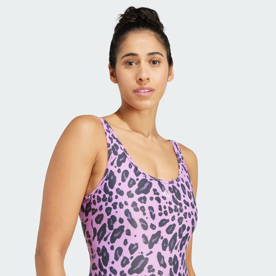 Adidas Essentials Animal Print U-Back Badpak