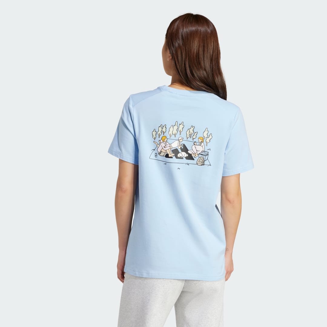 Thumbnail - Codes Doodle Camp Graphic T-Shirt