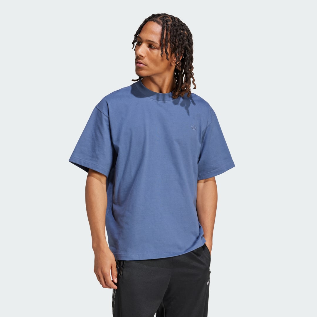 Adidas Originals Premium Essentials T-shirt Blauw- Heren Blauw