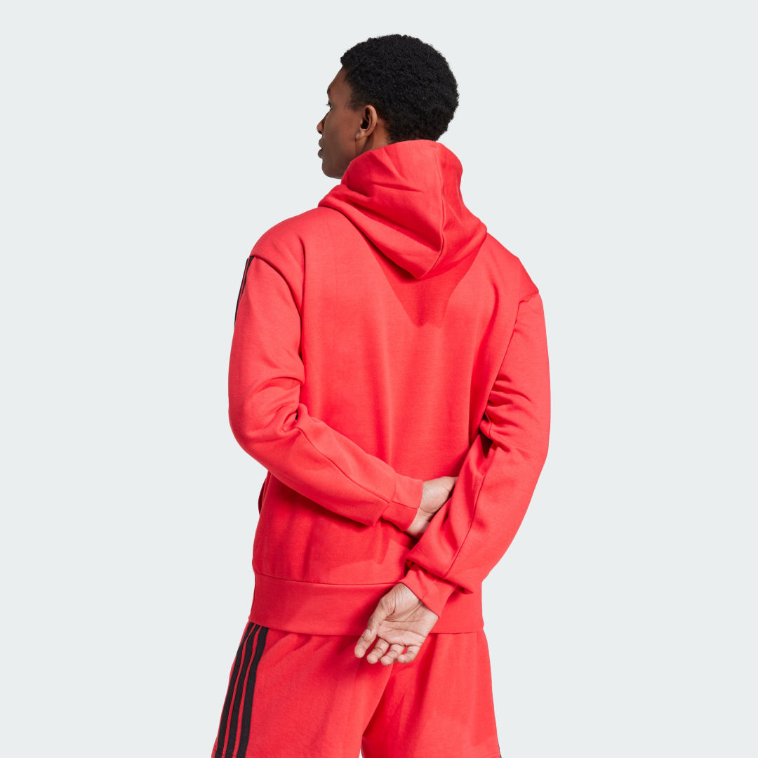 Adidas Essentials 3-Stripes Fleece Hoodie