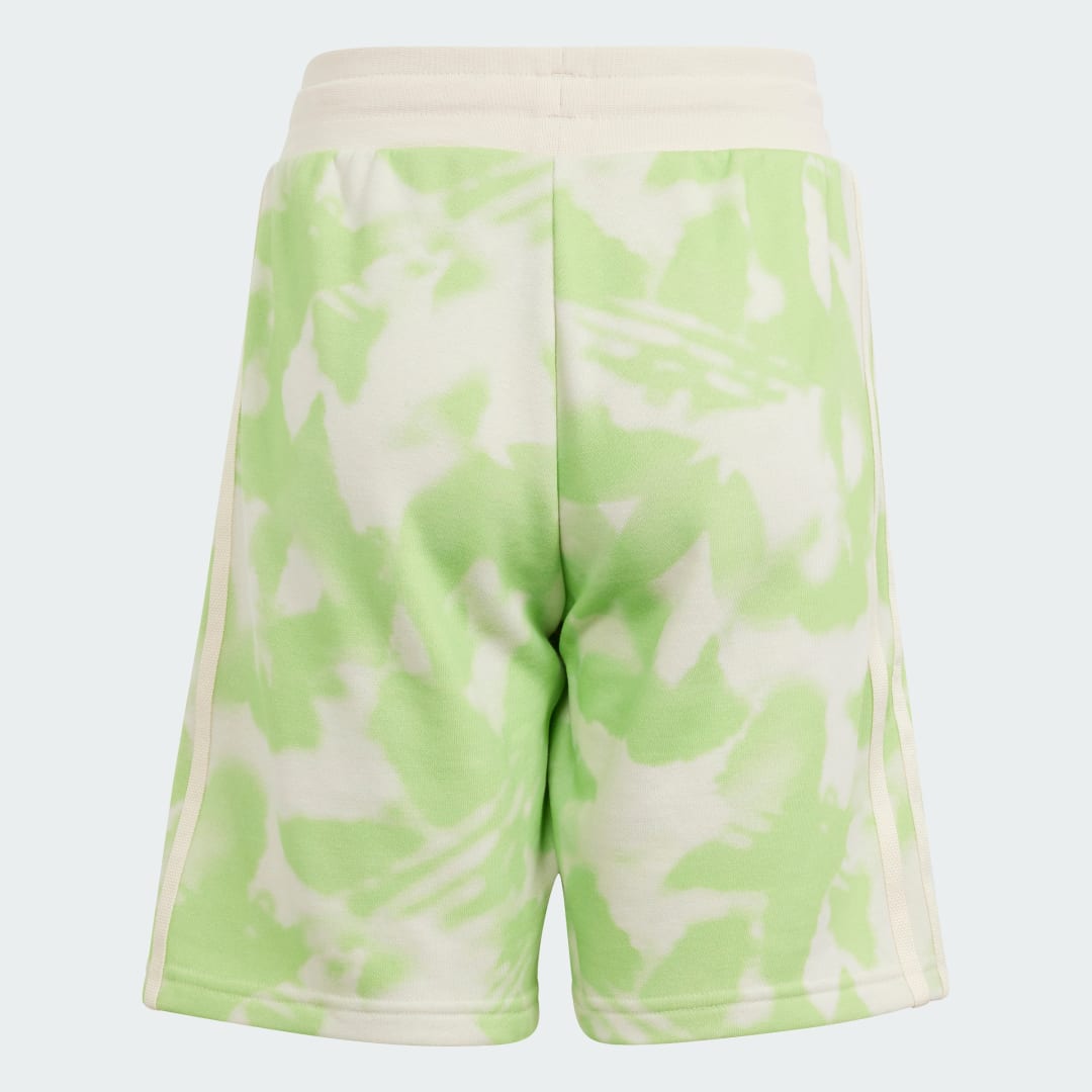 

adidas Shorts Verano Estampado Niño, Wonder blanco/semi verde spark
