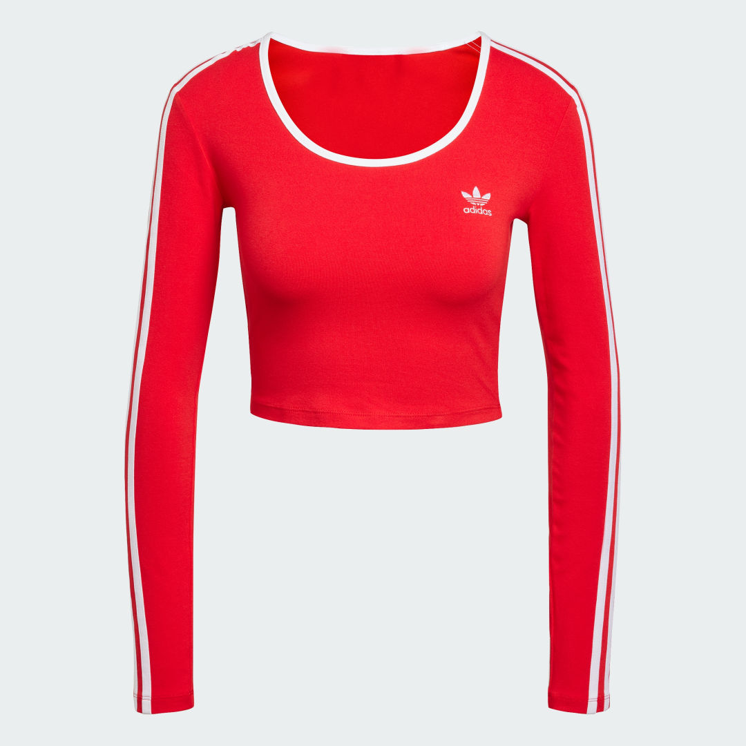 Adidas Adicolor 3-Stripes Crop Longsleeve