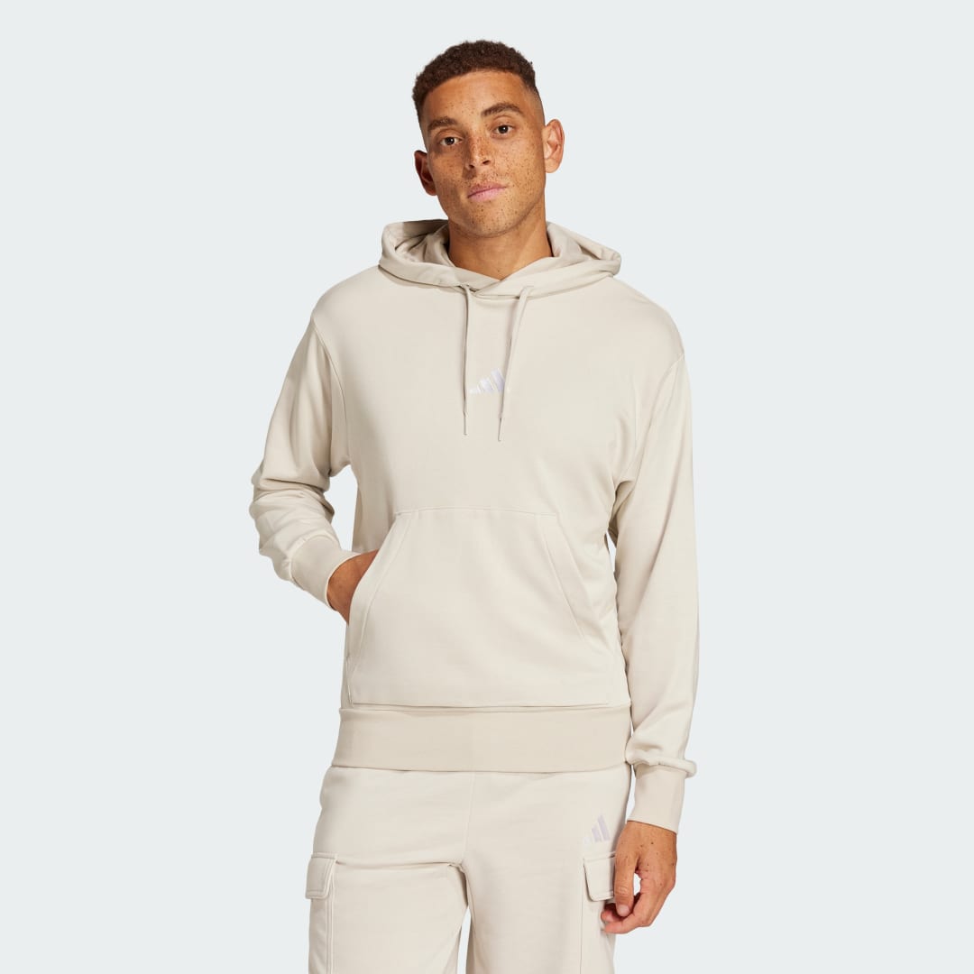 Image of Felpa con cappuccio Essentials Feelcozy French Terry cod002