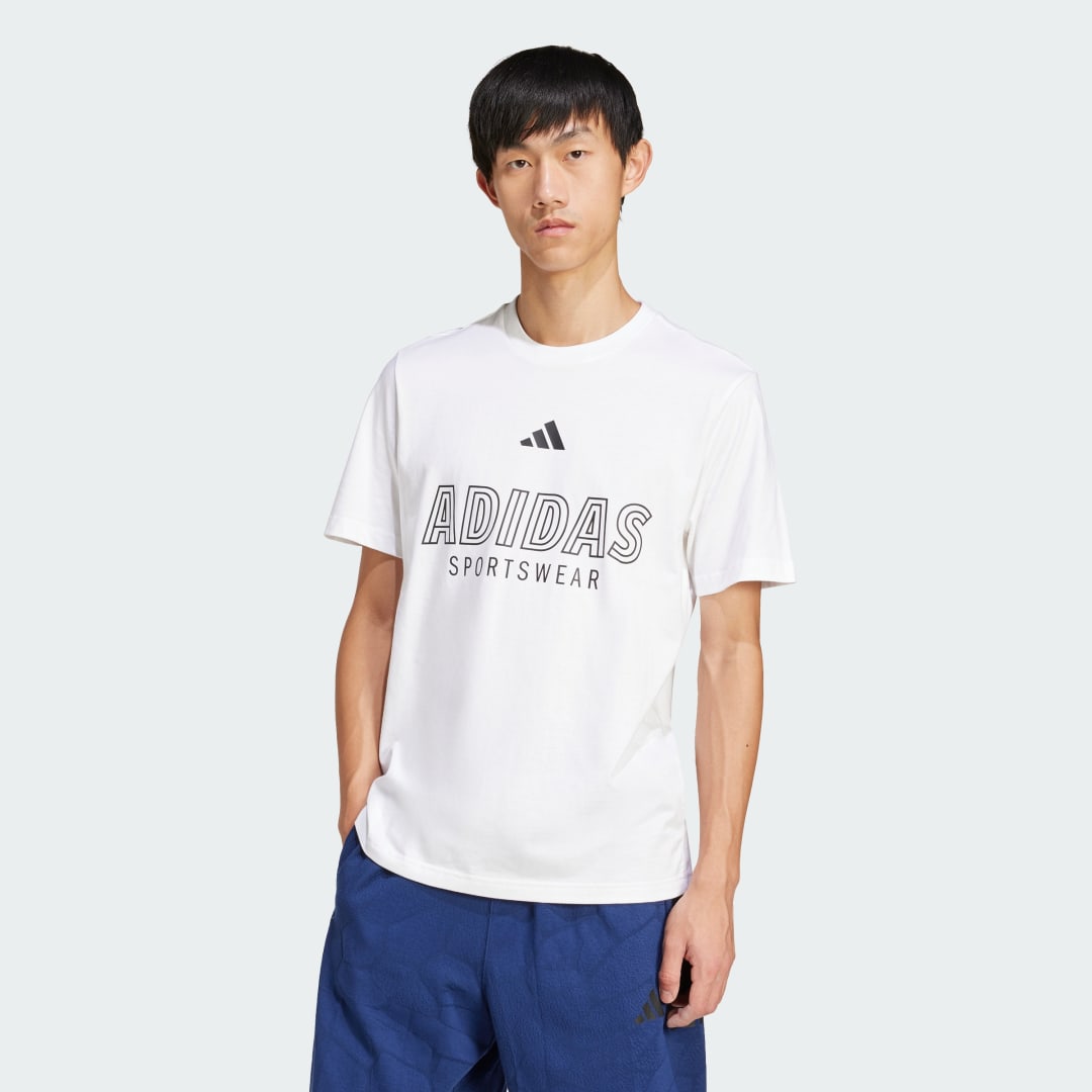 Adidas House of Tiro Linear Graphic T-shirt