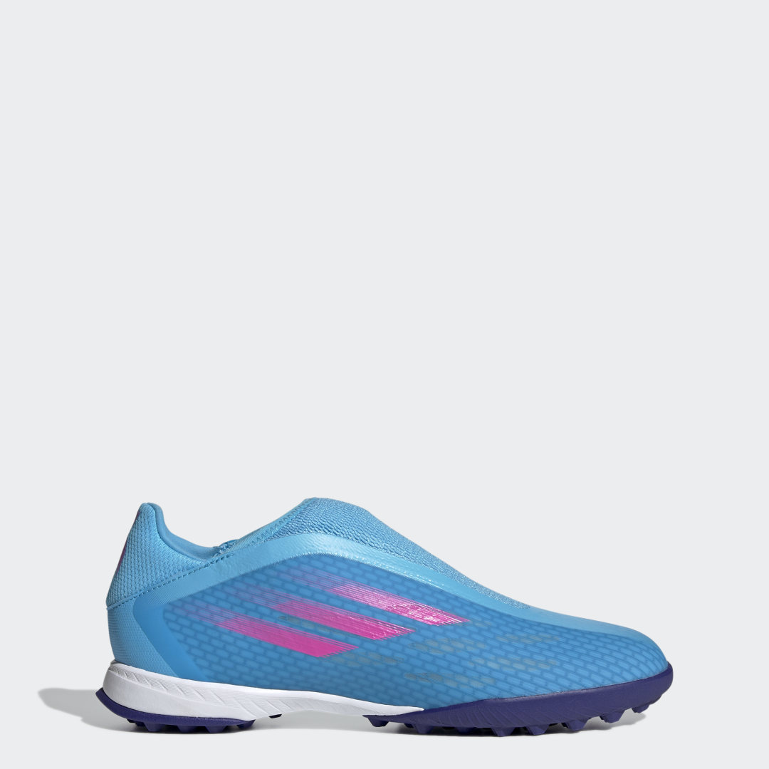 фото Футбольные бутсы x speedflow.3 laceless tf adidas performance