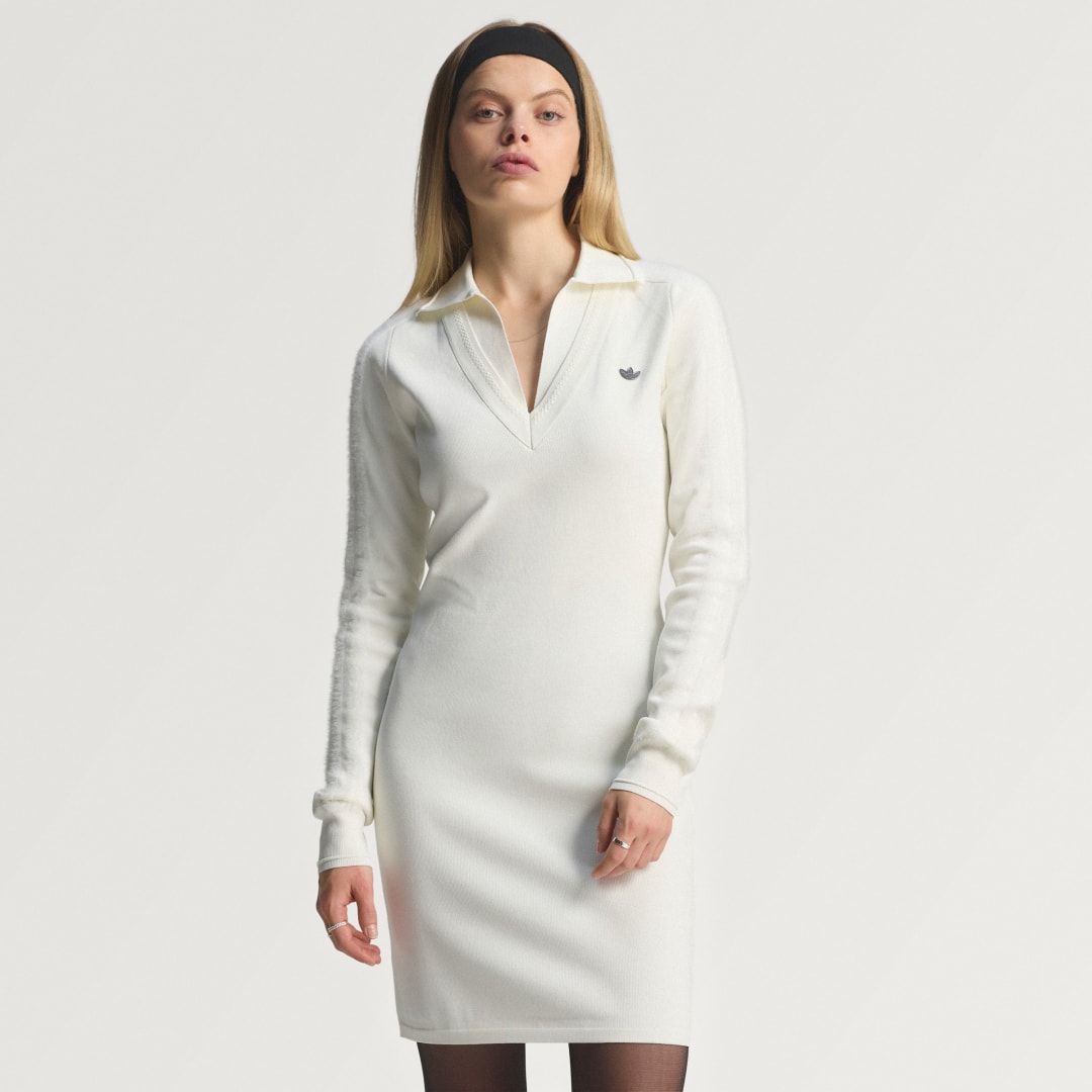 Adidas Long Sleeve Collared Jurk