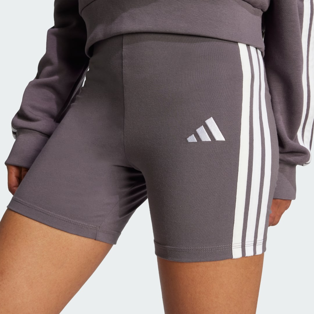 Adidas Essentials 3-Stripes High Waisted Biker Short