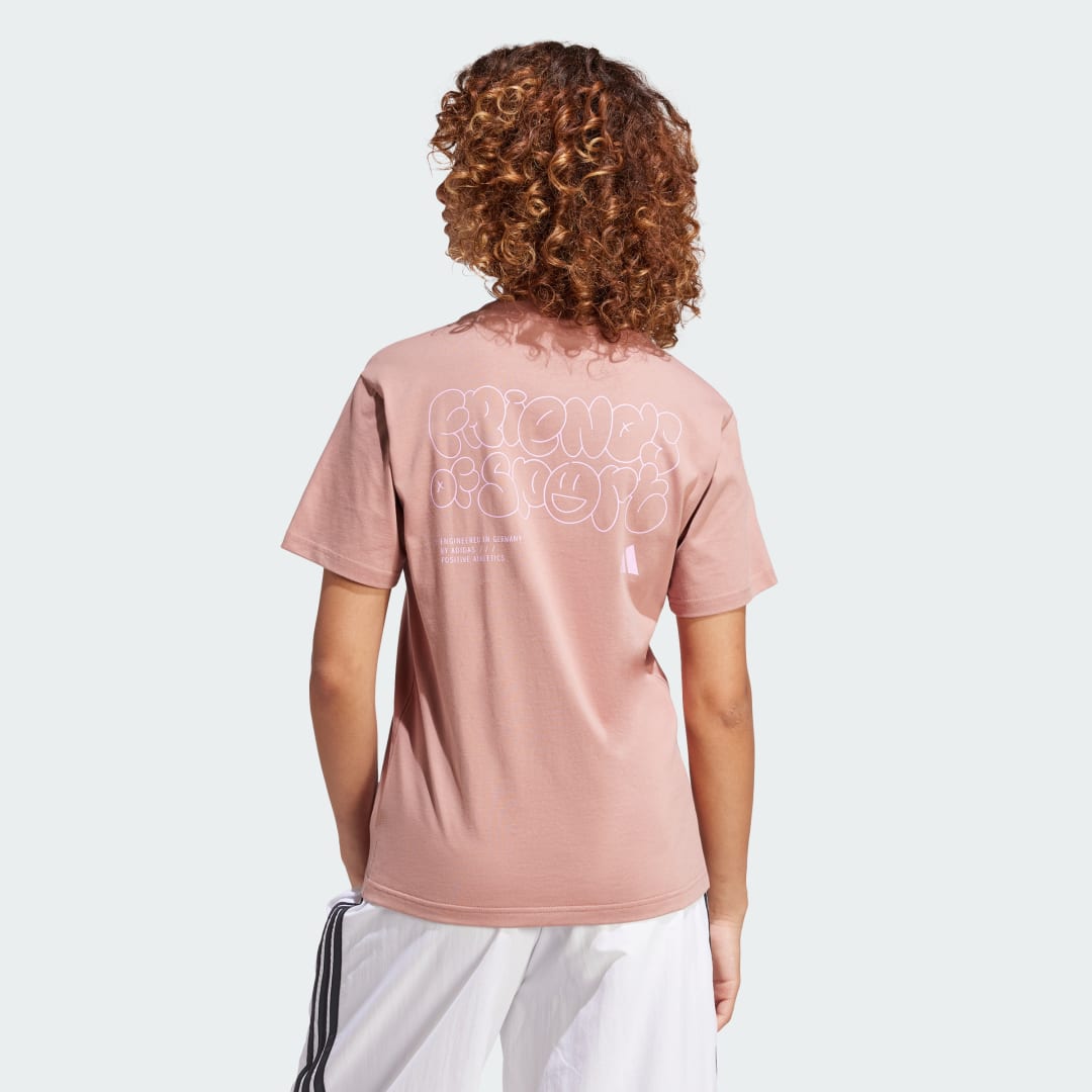 Adidas Lounge Verbiage Graphic T-shirt