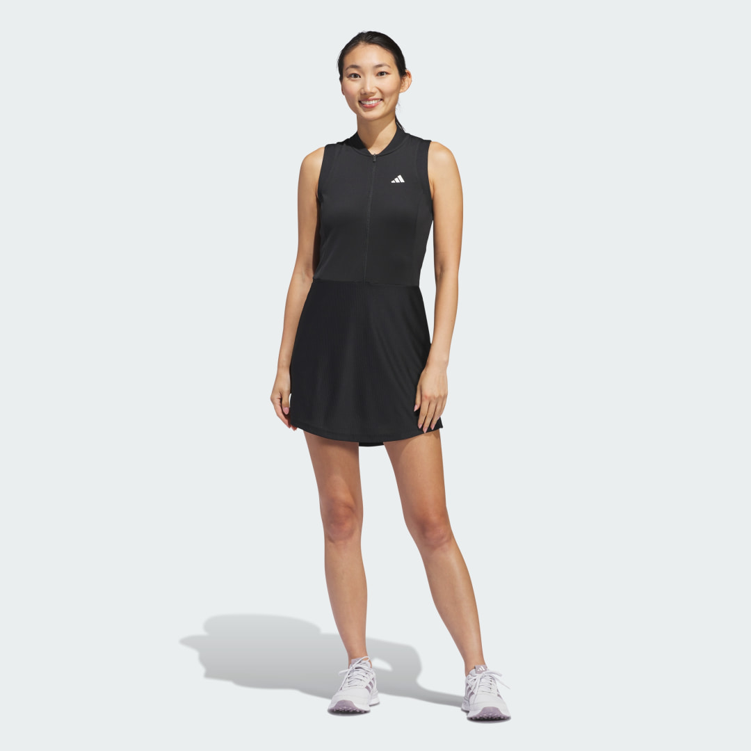 Image of adidas Ultimate365 Sleeveless Dress Black XS - Women Golf Dresses