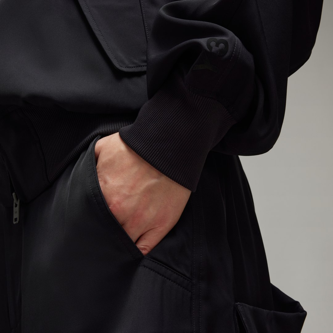 Adidas Y-3 Rayon Twill Wide Broek
