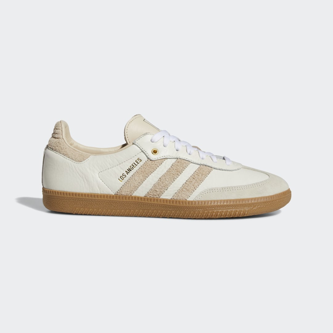 LAFC Samba Shoes Off White / Linen / Gum