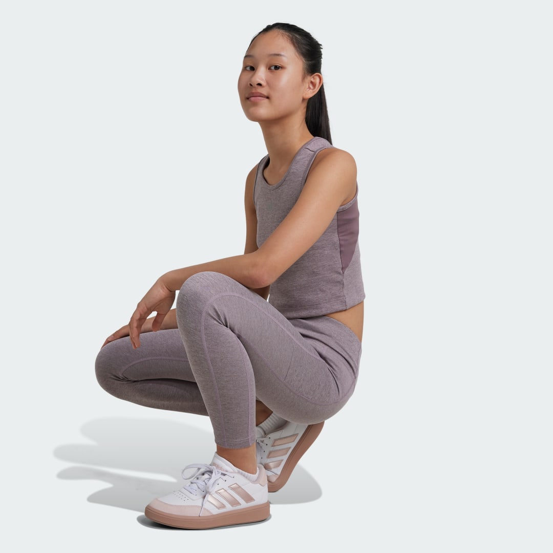 Adidas Optime Luxe 7 8 Legging Kids