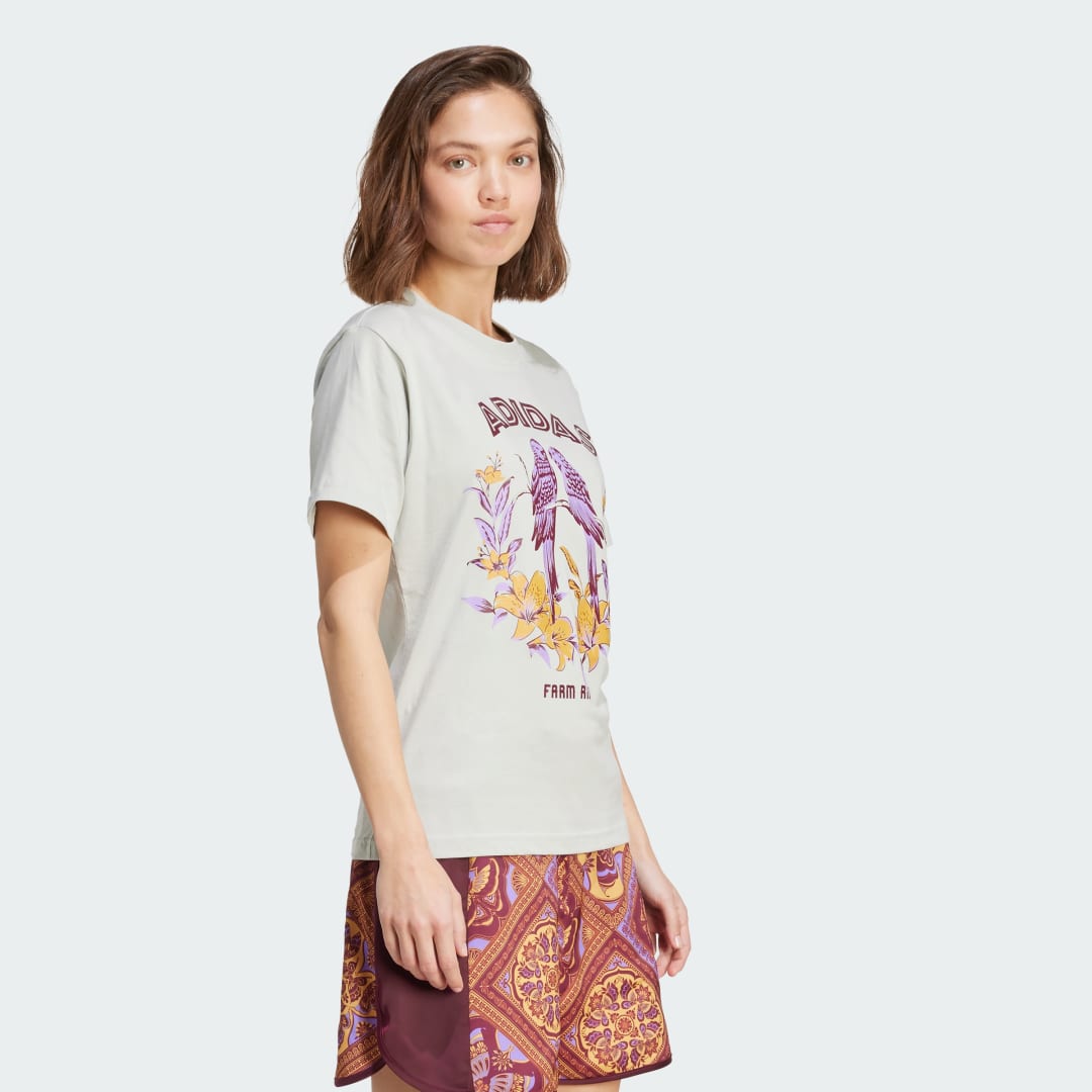 T shirt adidas X FARM Graphic 2 - vue 3