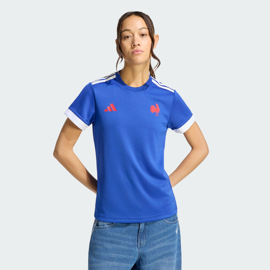 France Rugby Home Replica Supporter Jersey Women